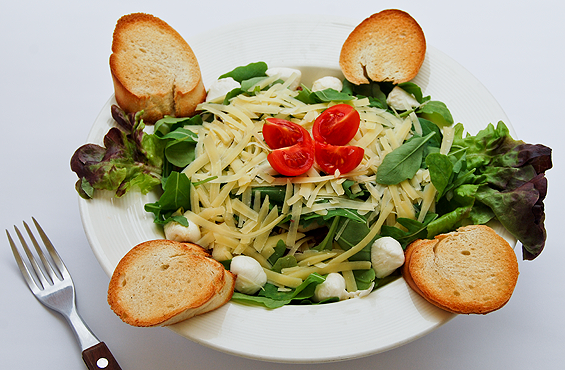 Insalata  con Mela e Rucola